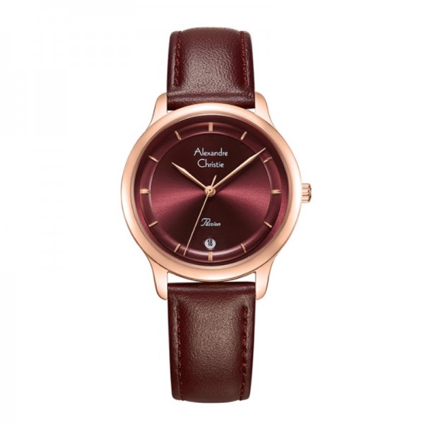 Alexandre Christie AC 2972 Rosegold Red BDLRGRE